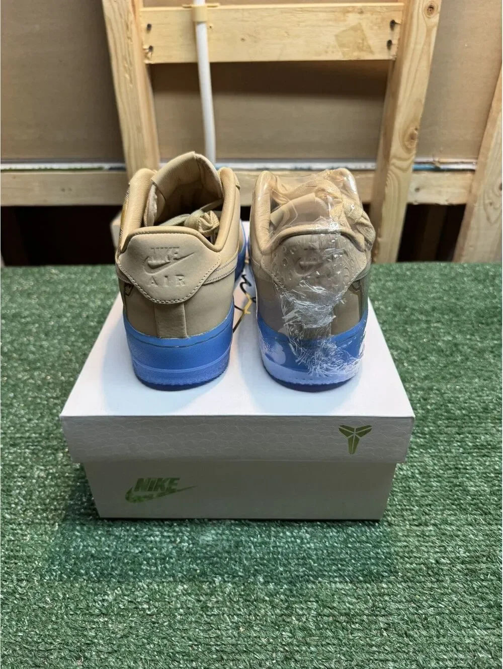 Nike Air Force 1 Low Protro Kobe Bryant Linen Size 9